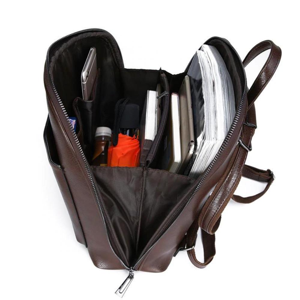 Stella | Klassischer Doppelzip-Rucksack mit schlichtem Design