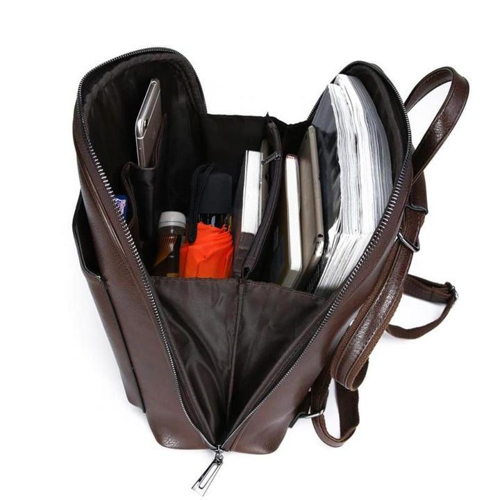 Stella | Klassischer Doppelzip-Rucksack mit schlichtem Design