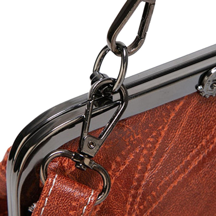 Mila | Vintage-Handtasche mit Klappenverschluss