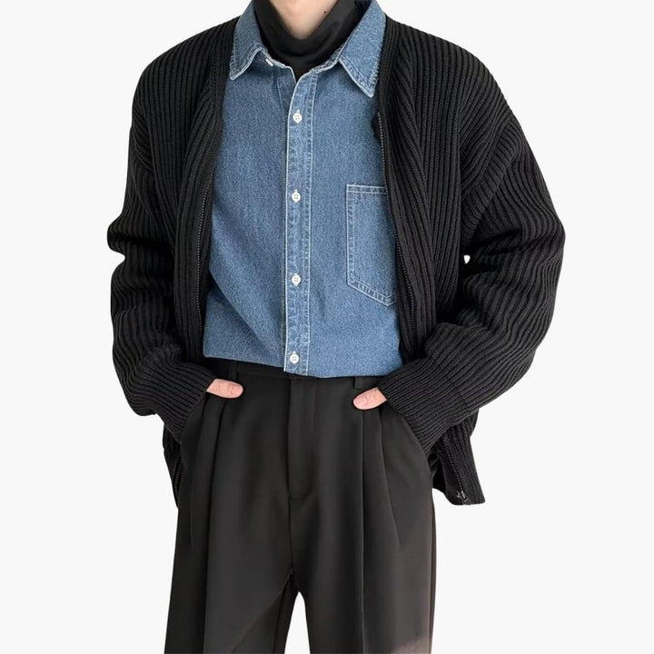 FRIEDRICH I LÄSSIGE STRICKJACKE