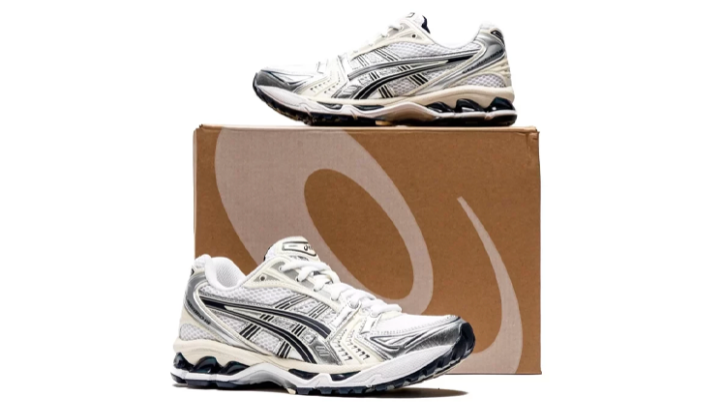 Asics Gel Kayano 14 White Silver