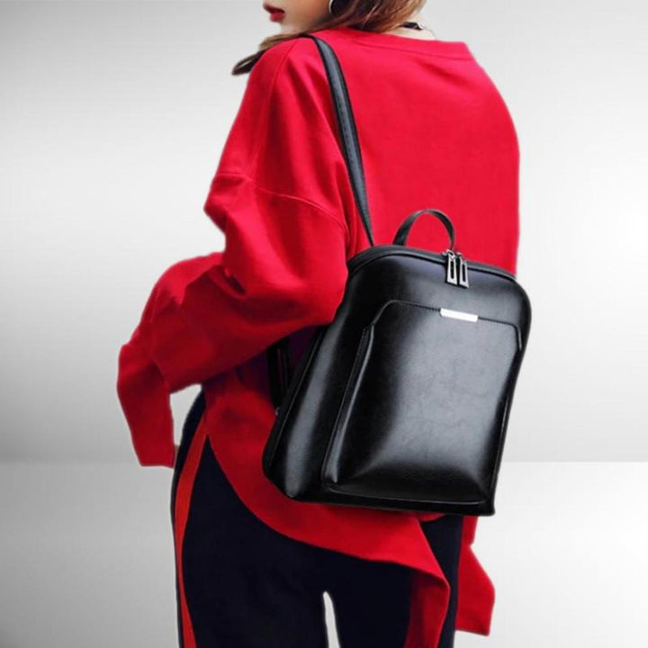 Stella | Klassischer Doppelzip-Rucksack mit schlichtem Design