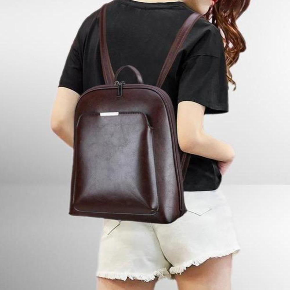 Stella | Klassischer Doppelzip-Rucksack mit schlichtem Design