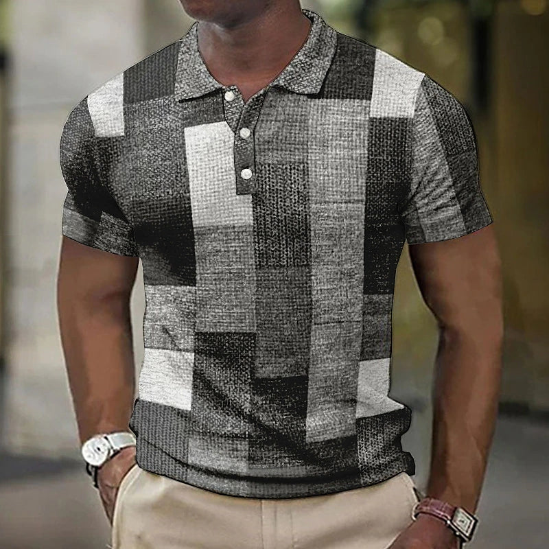 GÜNTHER I MODERNES MEHRFARBIGES POLOSHIRT