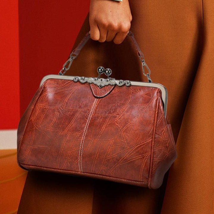 Mila | Vintage-Handtasche mit Klappenverschluss