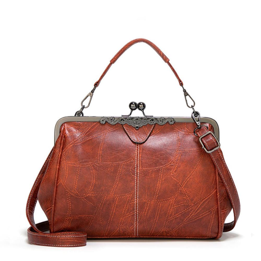 Mila | Vintage-Handtasche mit Klappenverschluss