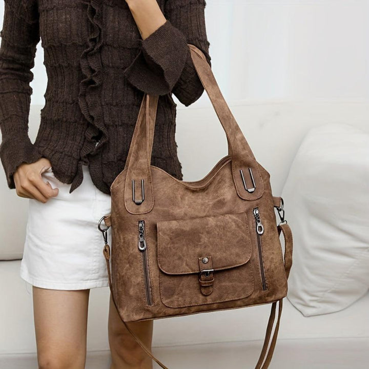 Vintage-Charme Schultertasche Elise