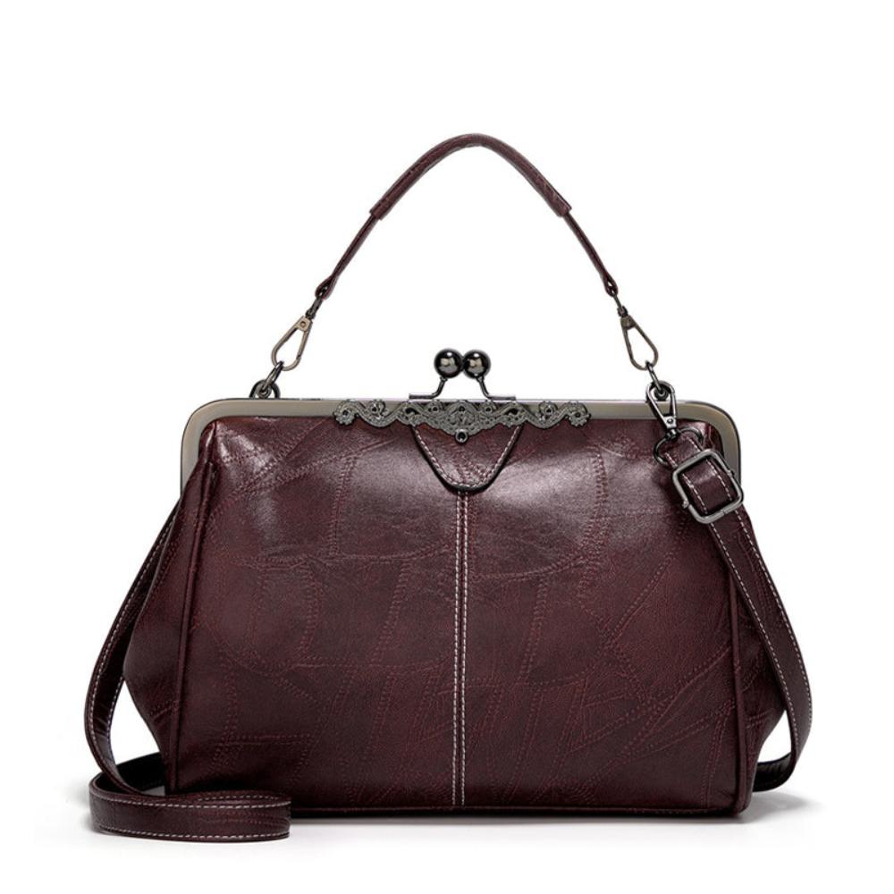 Mila | Vintage-Handtasche mit Klappenverschluss